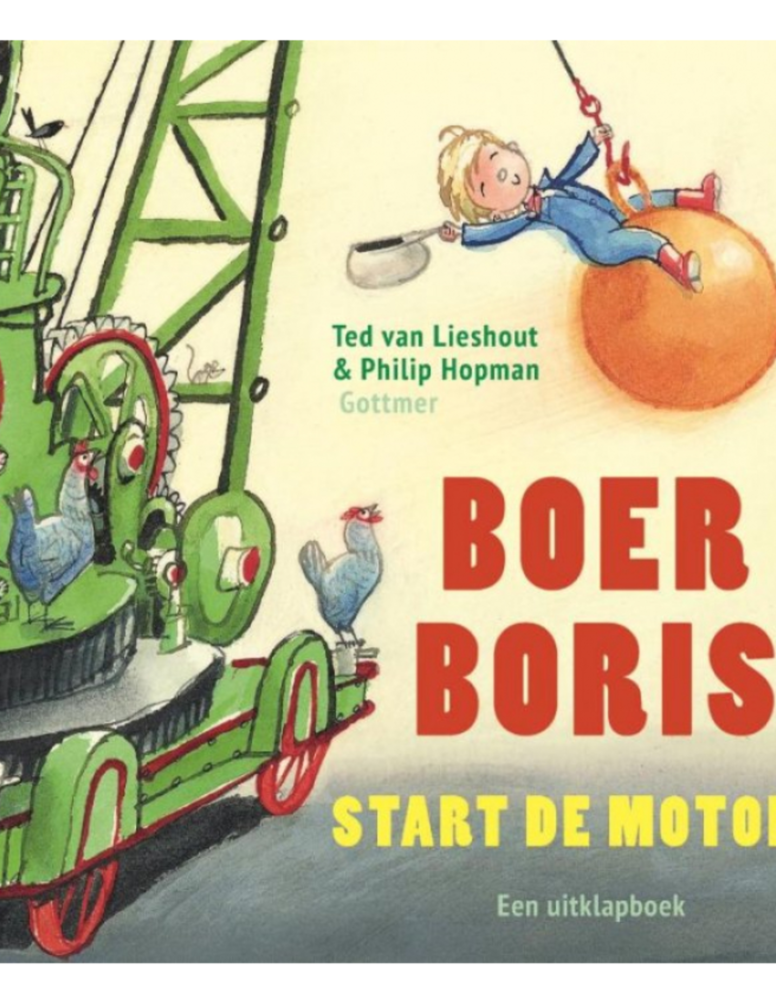 Boer Boris , start de Motor! - Uitklapboek