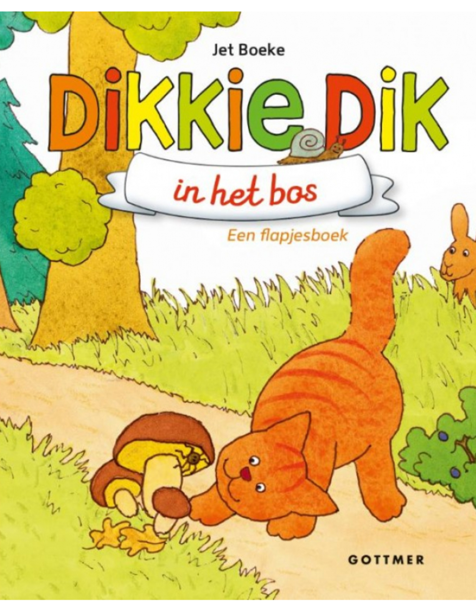 Dikkie Dik in het bos - Flapjesboek