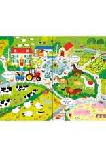 Boek & Puzzel op de Boerderij - Usborne