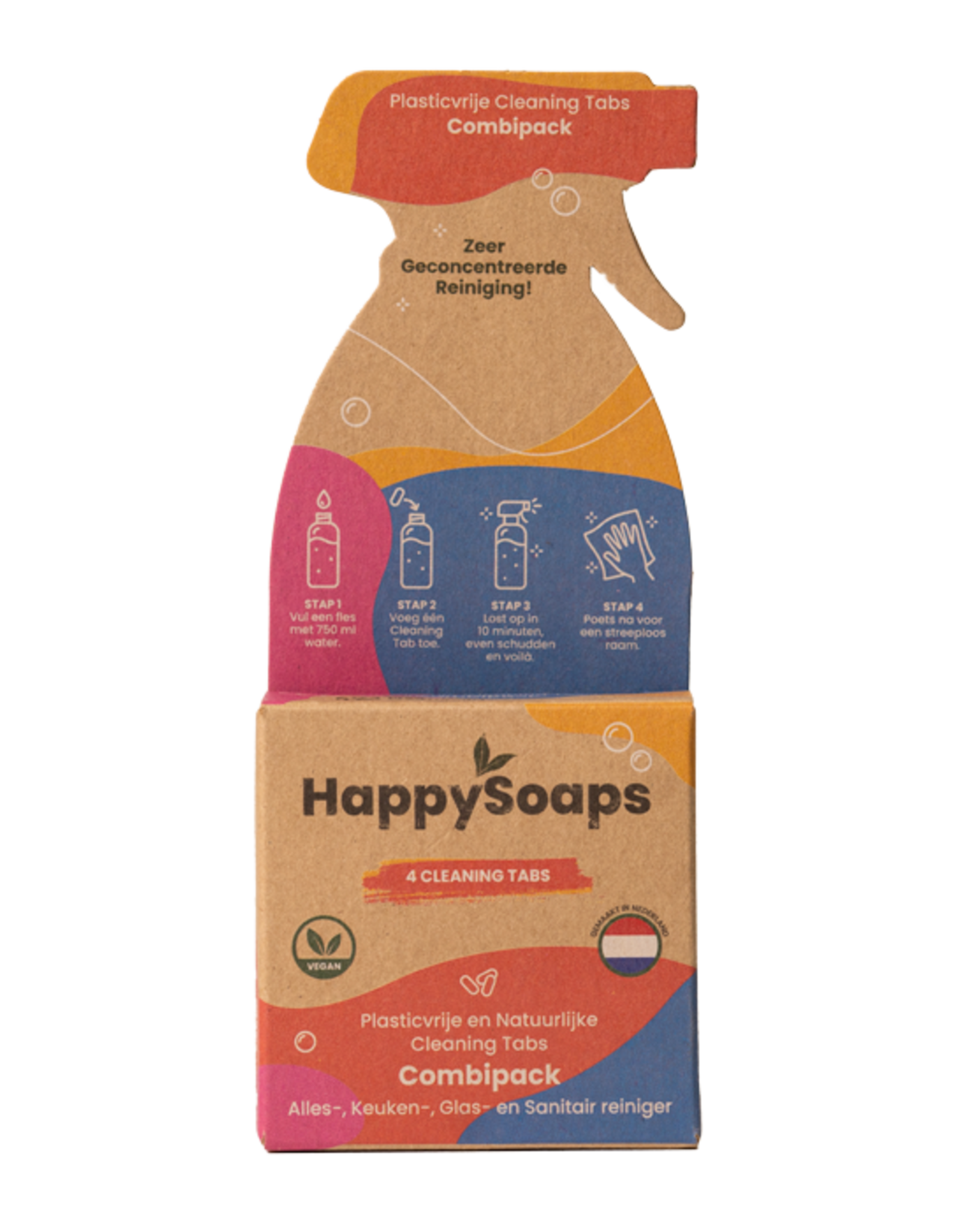 HappySoaps Cleaning Tabs - Combipack - HappySoaps