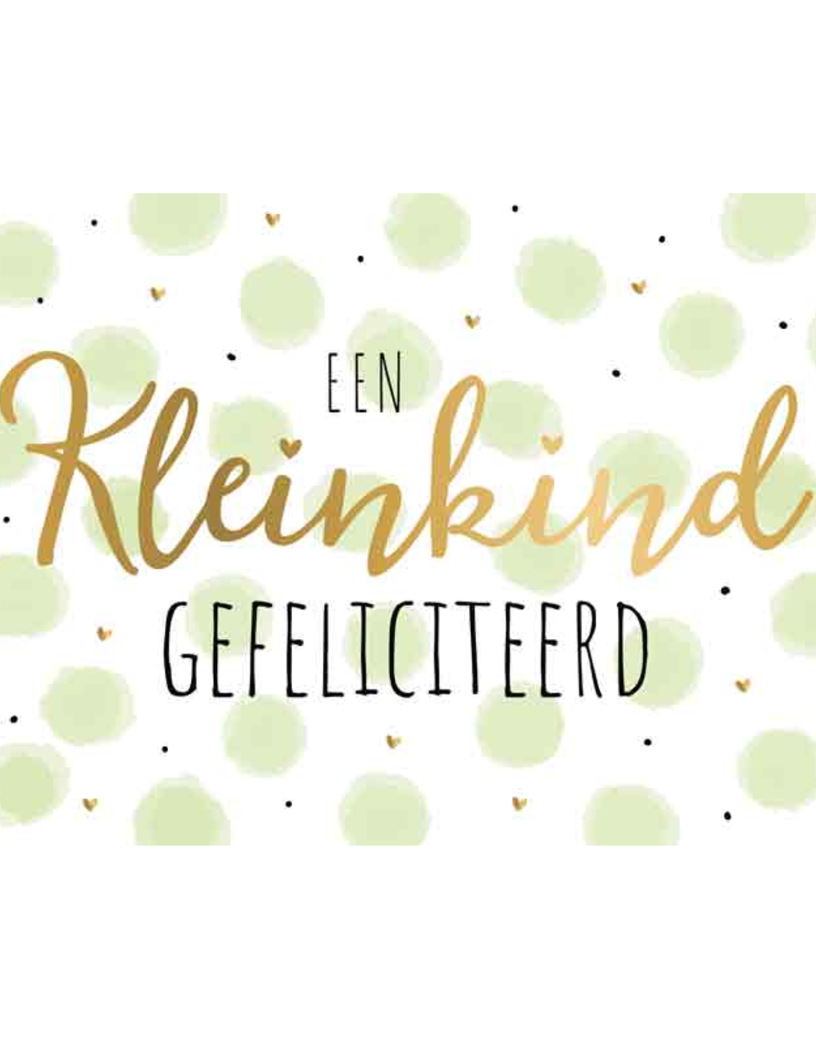 Een Kleinkind Gefeliciteerd - Wenskaart Daisy