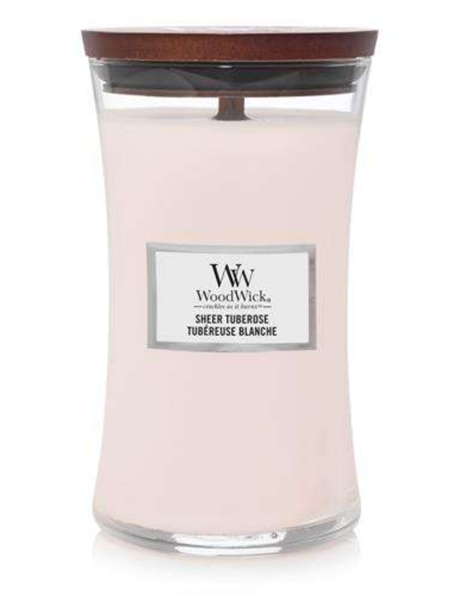 WoodWick Kaars WoodWick "Sheer Tuberose" Large - WoodWick