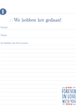 Deltas Bucketlist voor jou & mij "notitieboek" - Deltas