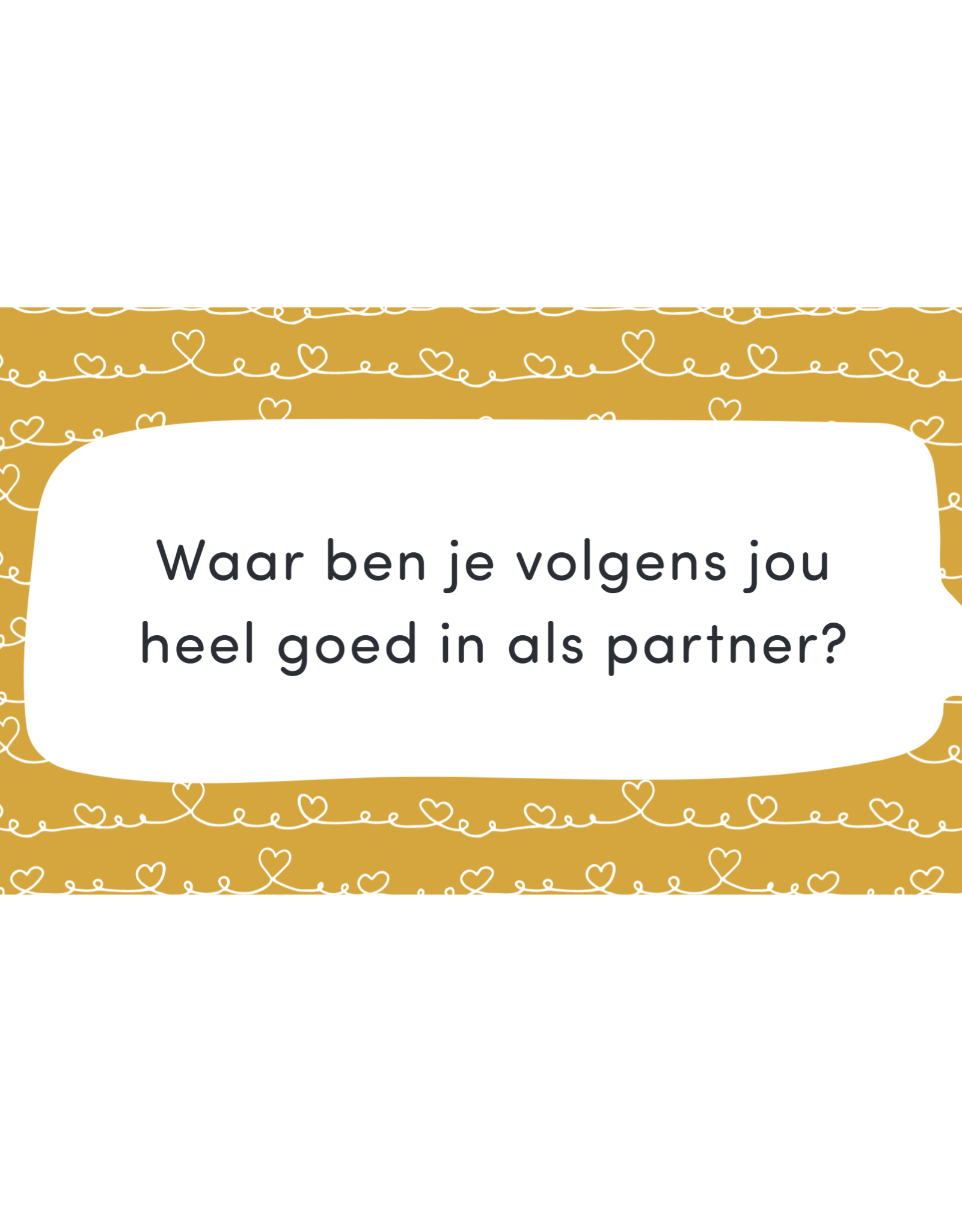 Deltas Tijd voor een romantische babbel - Praatkaarten voor Koppels