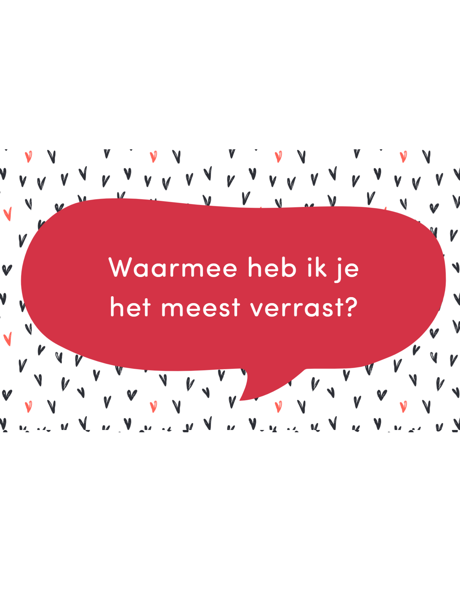 Deltas Tijd voor een romantische babbel - Praatkaarten voor Koppels
