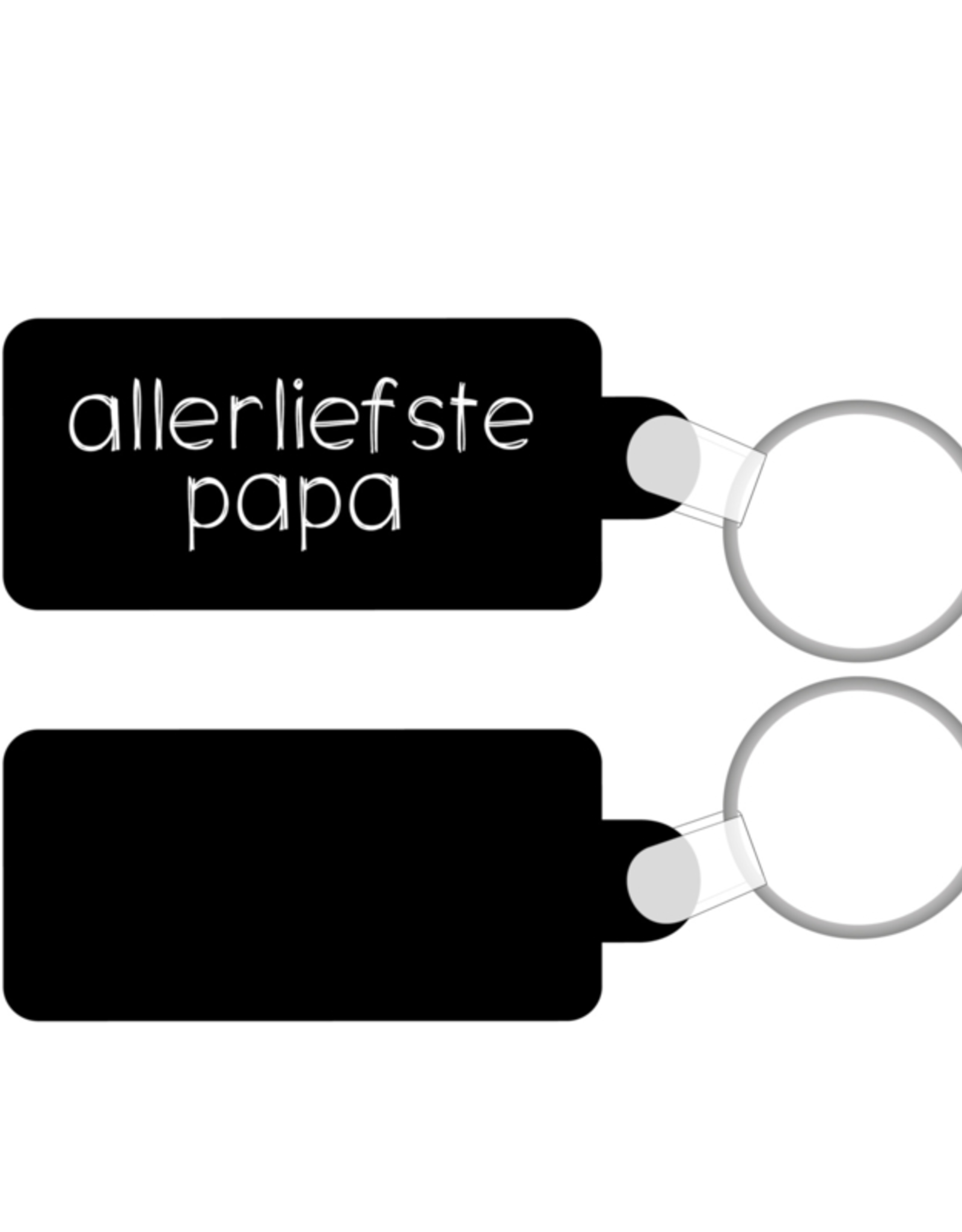 Winkeltje van Anne Sleutelhanger Papa - Winkeltje van Anne