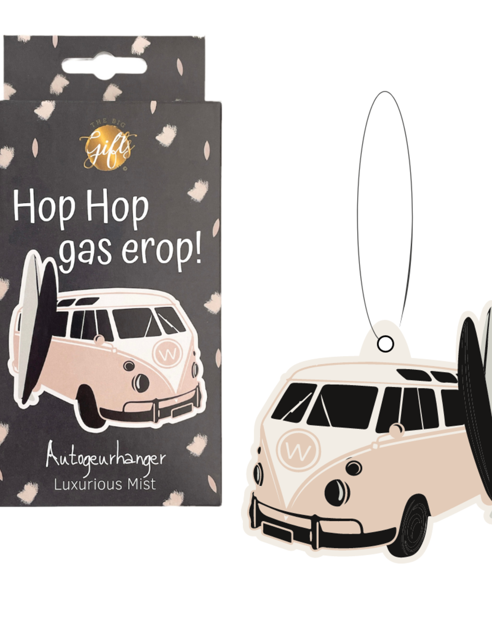 The Big Gifts Autogeurhanger "Hop Hop gas erop!" - The Big Gifts
