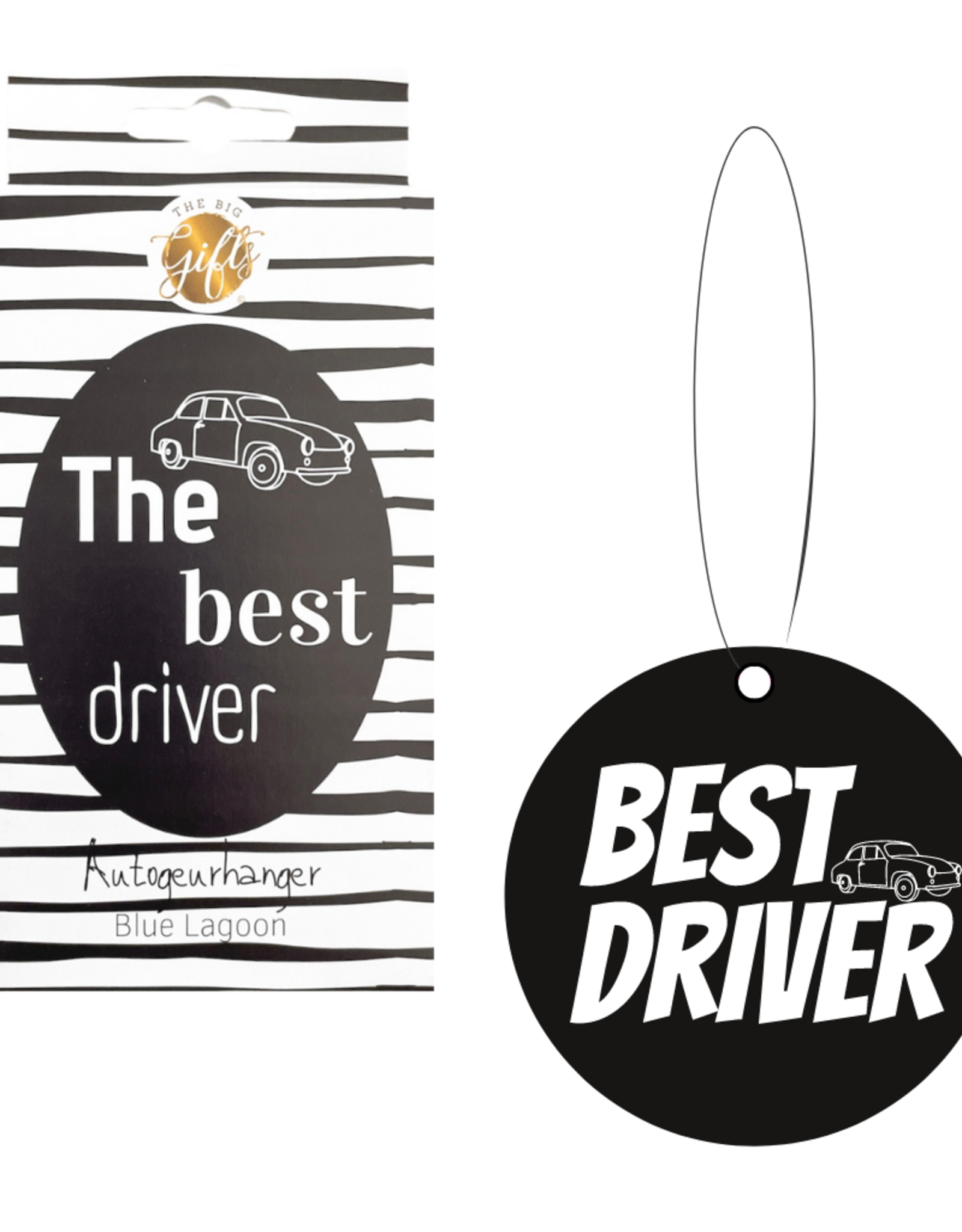 The Big Gifts Autogeurhanger "The Best Driver" - The Big Gifts