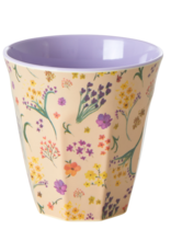 Rice Beker Melamine met Wilde Bloemen print - Rice