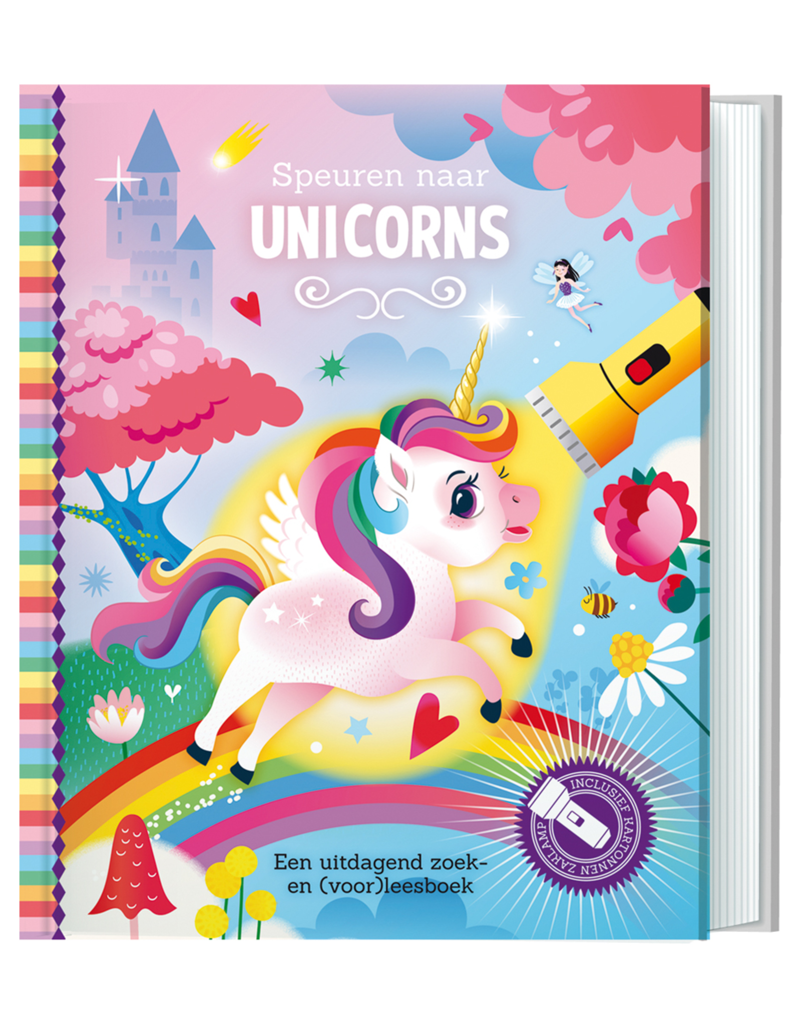 Zaklampboek - Speuren naar Unicorns