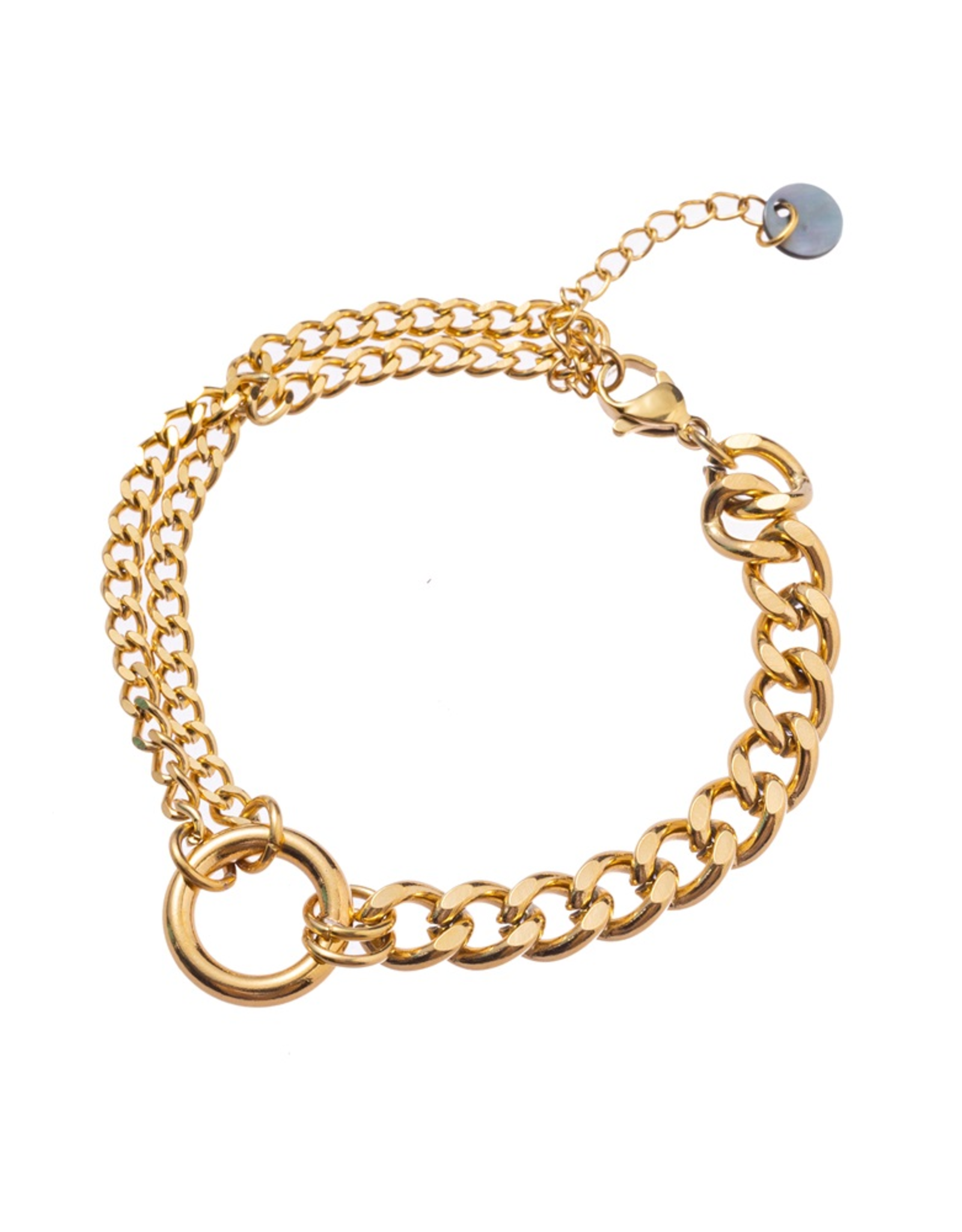 Go Dutch Label Armband (B3283-2) 14K goud - Go Dutch Label