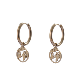 Go Dutch Label Oorbellen (E0445-2) 14K goud - Go Dutch Label.