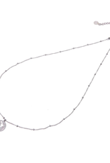 Ketting (N0445-1) zilver - Go Dutch Label.