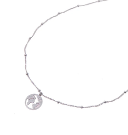 Go Dutch Label Ketting (N0445-1) zilver - Go Dutch Label.