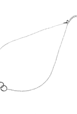 Ketting (N2742-1) zilver - Go Dutch Label.