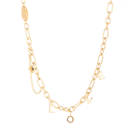 Go Dutch Label Ketting (N3232-2) 14K goud - Go Dutch Label