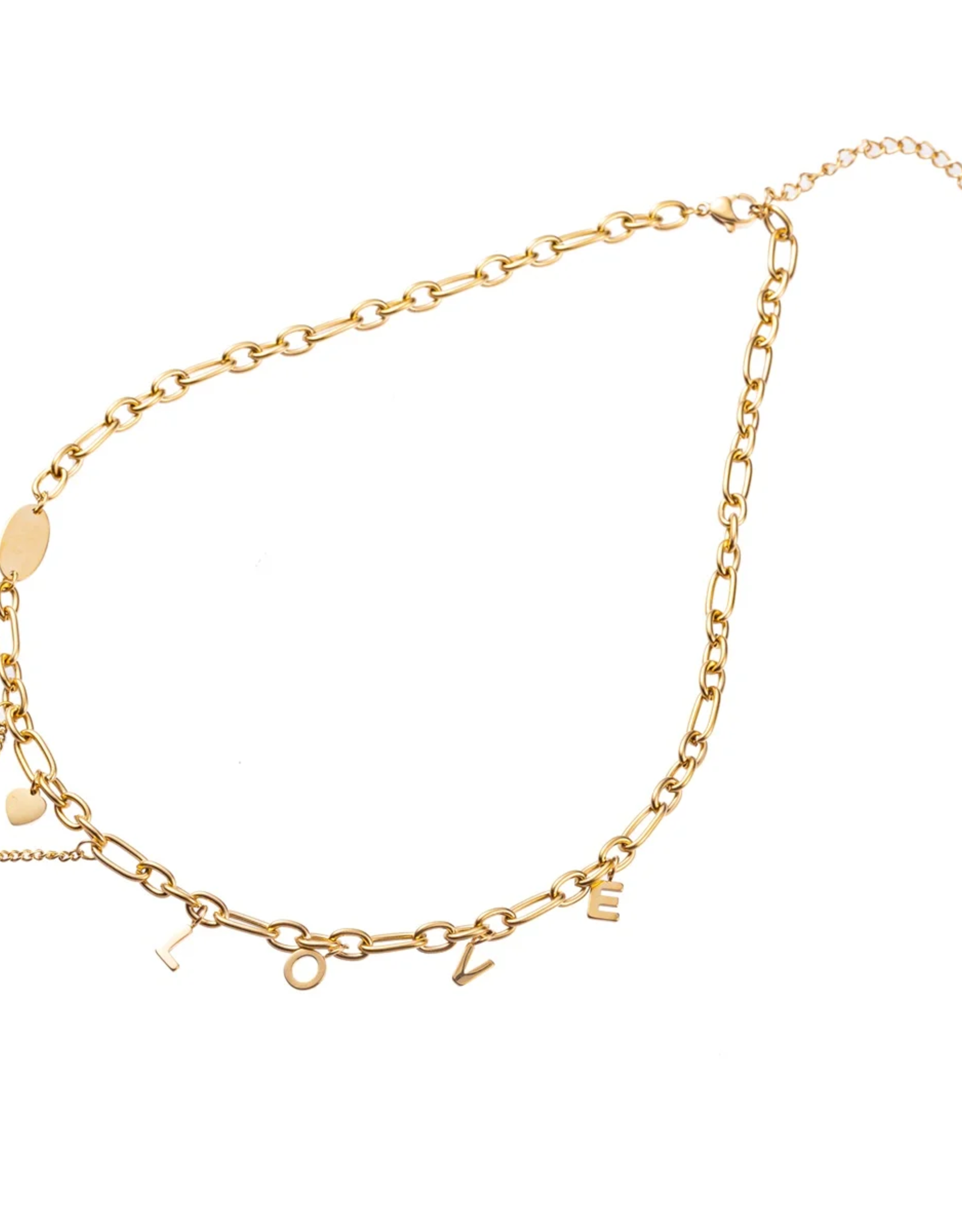 Ketting (N3232-2) 14K goud - Go Dutch Label