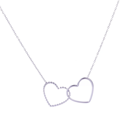 Ketting (N3491-1) zilver - Go Dutch Label.