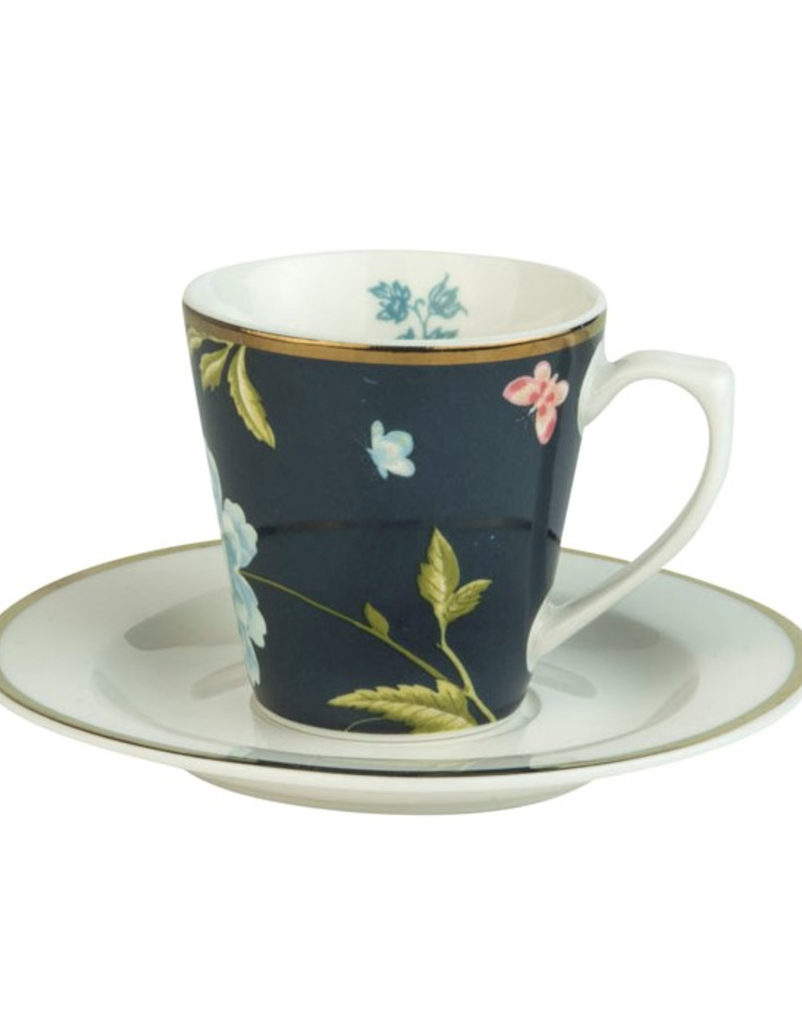 Laura Ashley Kop & schotel Espresso Midnight Uni 9cl - Laura Ashley