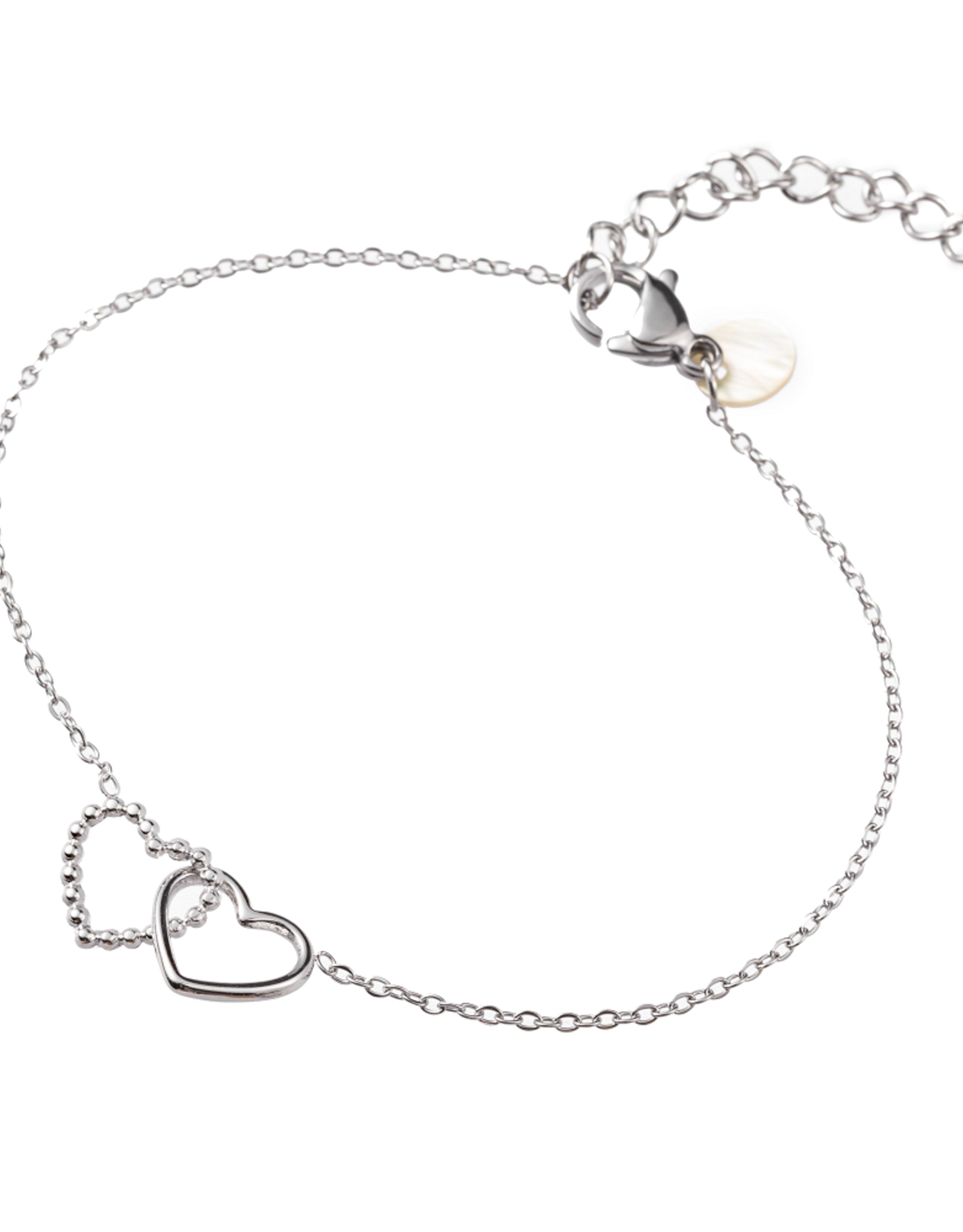 Day & Eve by Go Dutch Label Armband (B3298-1) zilver - Day & Eve by Go Dutch Label