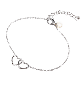 Day & Eve by Go Dutch Label Armband (B3298-1) zilver - Day & Eve by Go Dutch Label