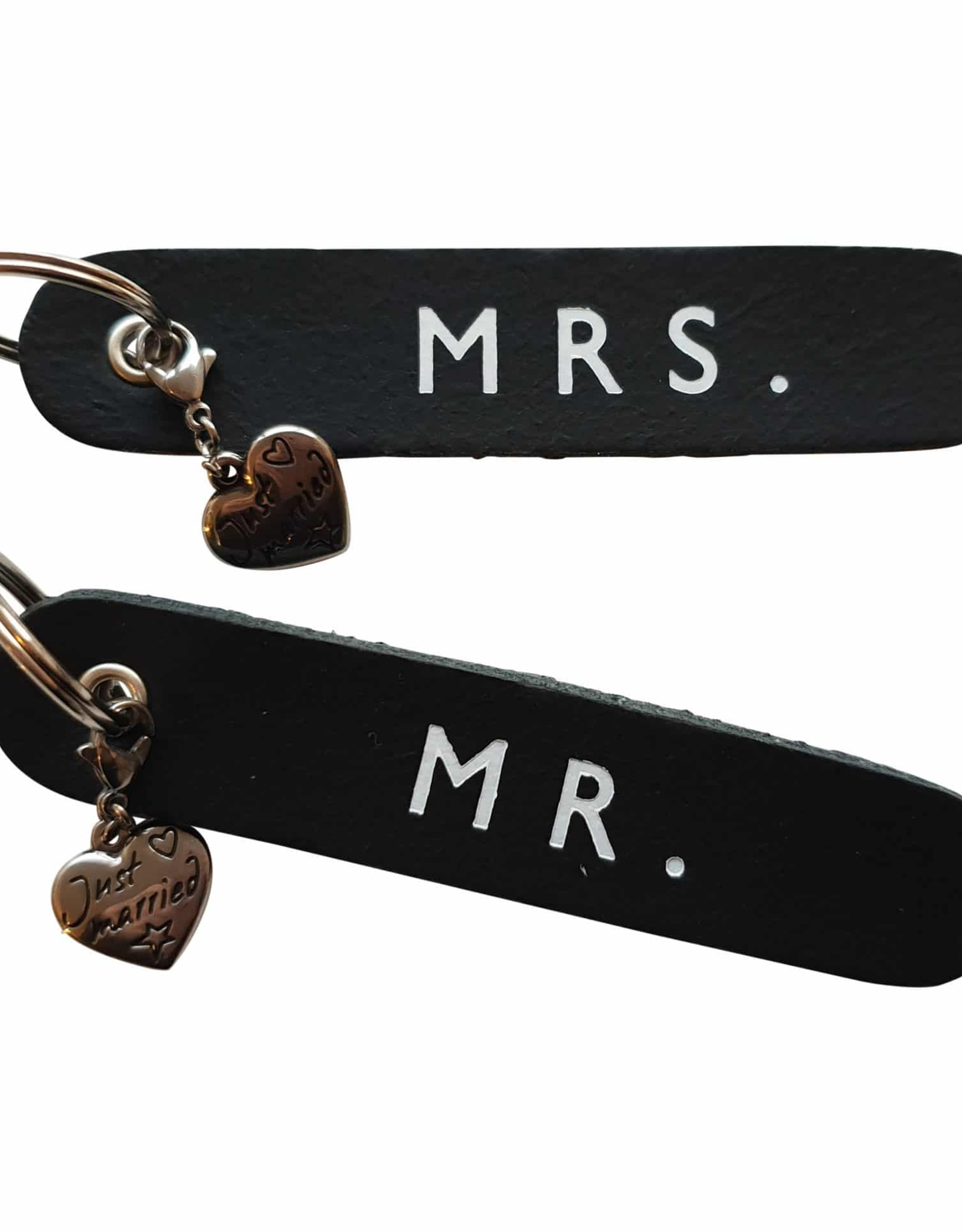 Set sleutelhangers - MR. en MRS.