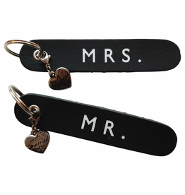 Set sleutelhangers - MR. en MRS.