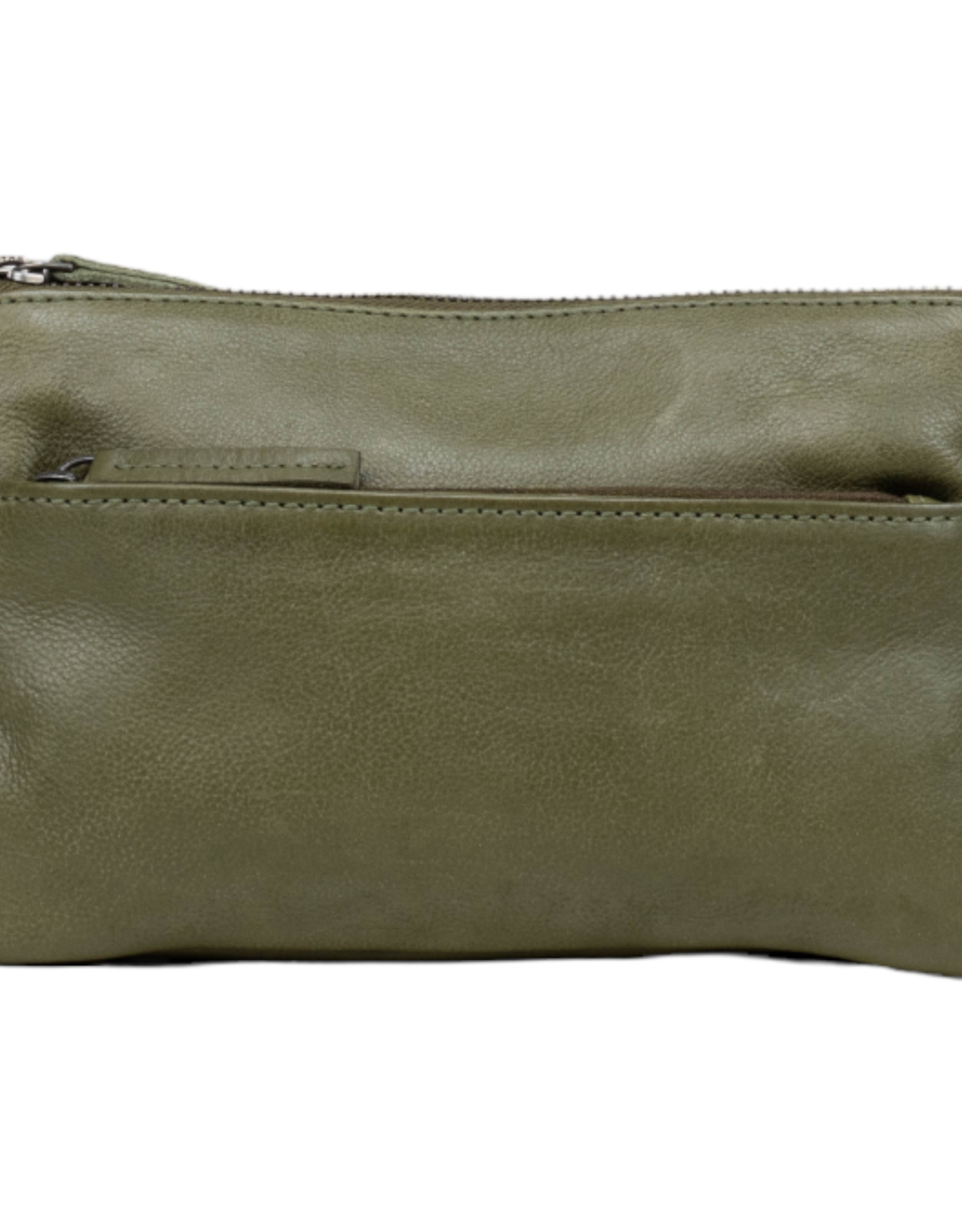 DSTRCT Schoudertas Portobello Road Leer Khaki - DSTRCT