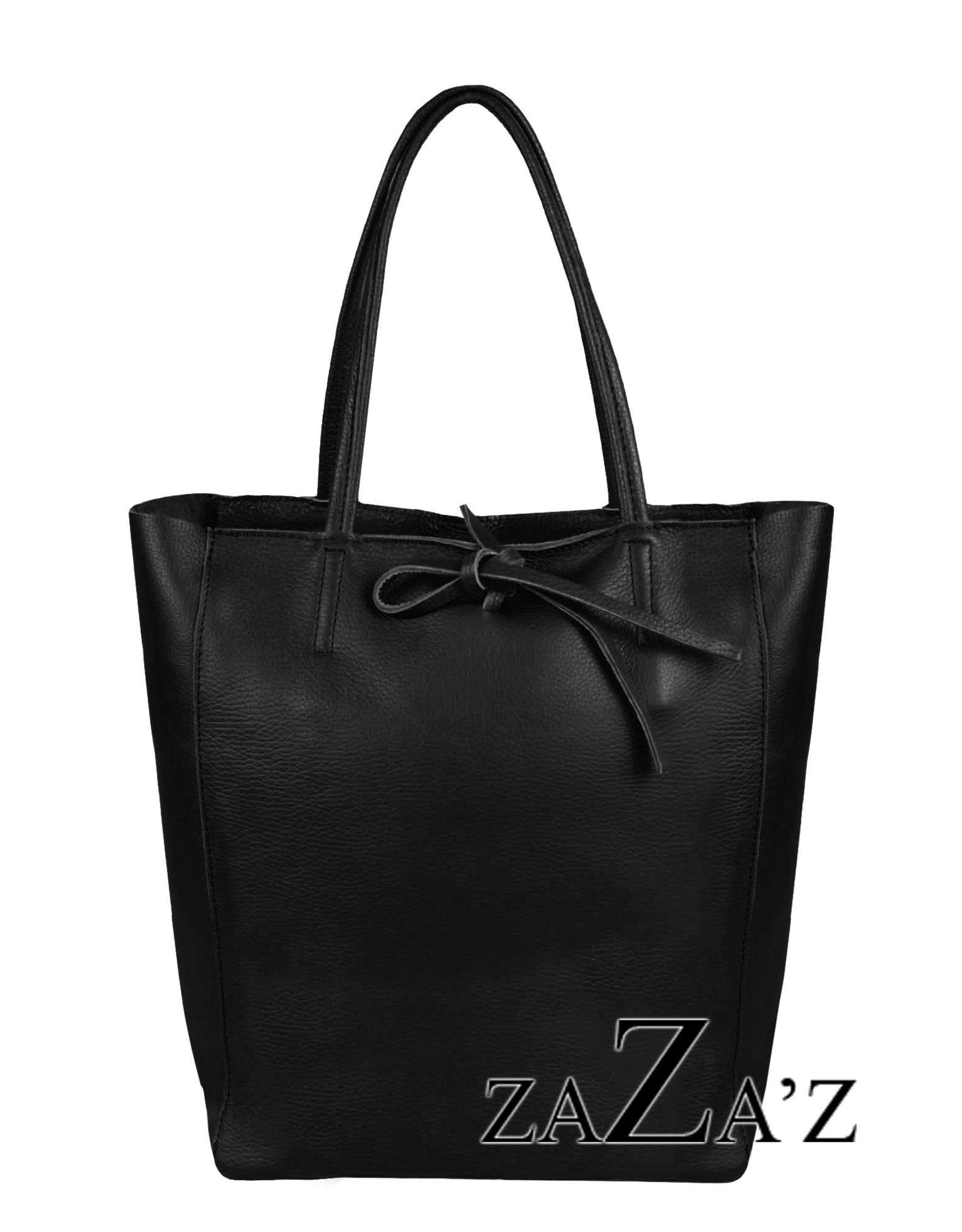 Leren Tas A4 Zwart - zaZa'z