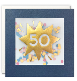 50 - Wenskaart Paper Shakies