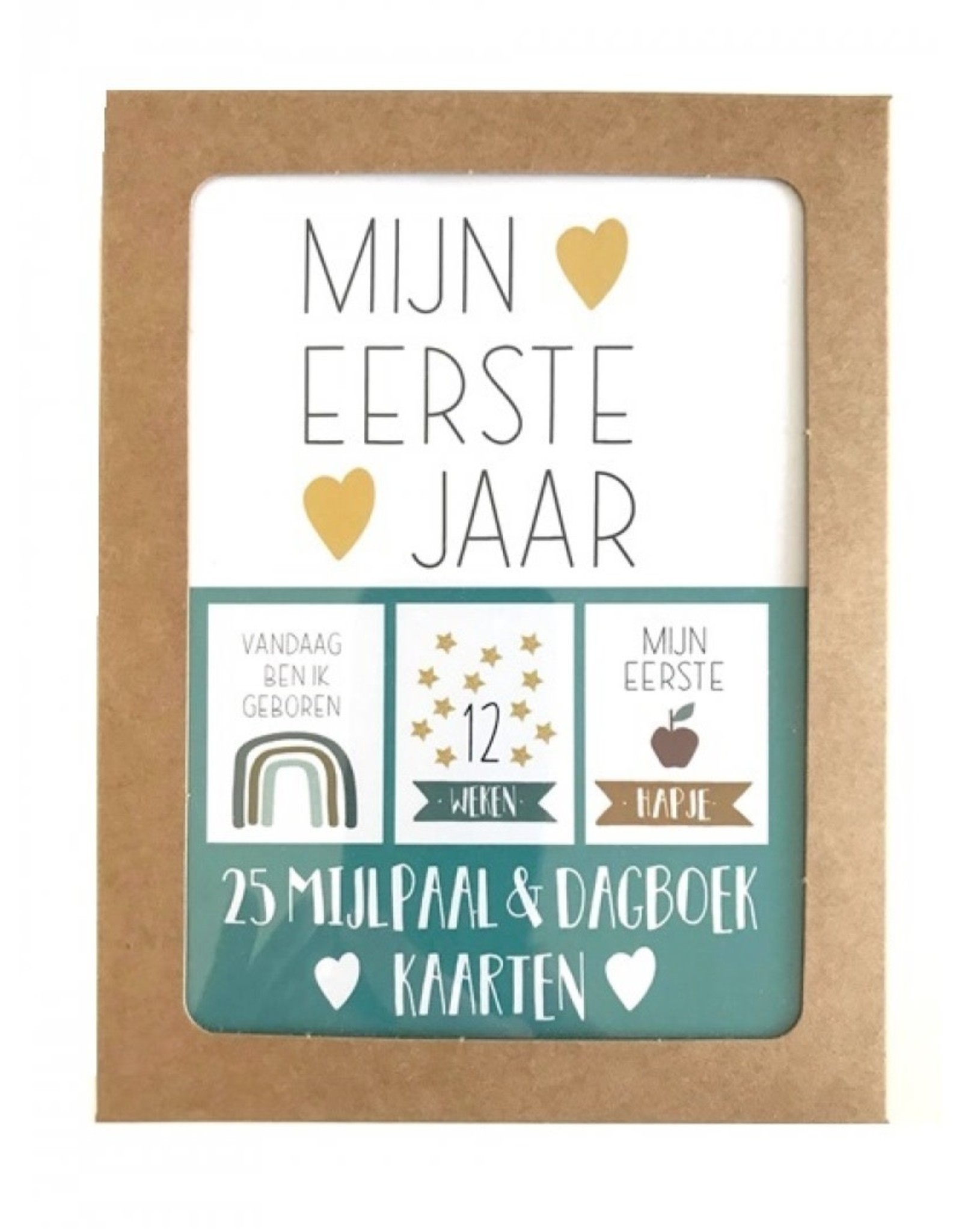 PeperMints Mijlpaalkaarten jongen