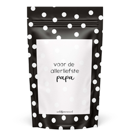 Winkeltje van Anne Dots Snoepzak "Allerliefste Papa" - Winkeltje van Anne