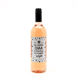 The Big Gifts Wijnfles Rosé "Oma" - The Big Gifts