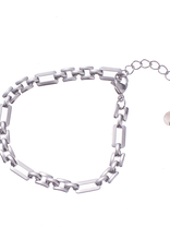 Day & Eve by Go Dutch Label Armband (B3248-1) zilver - Day & Eve by Go Dutch Label