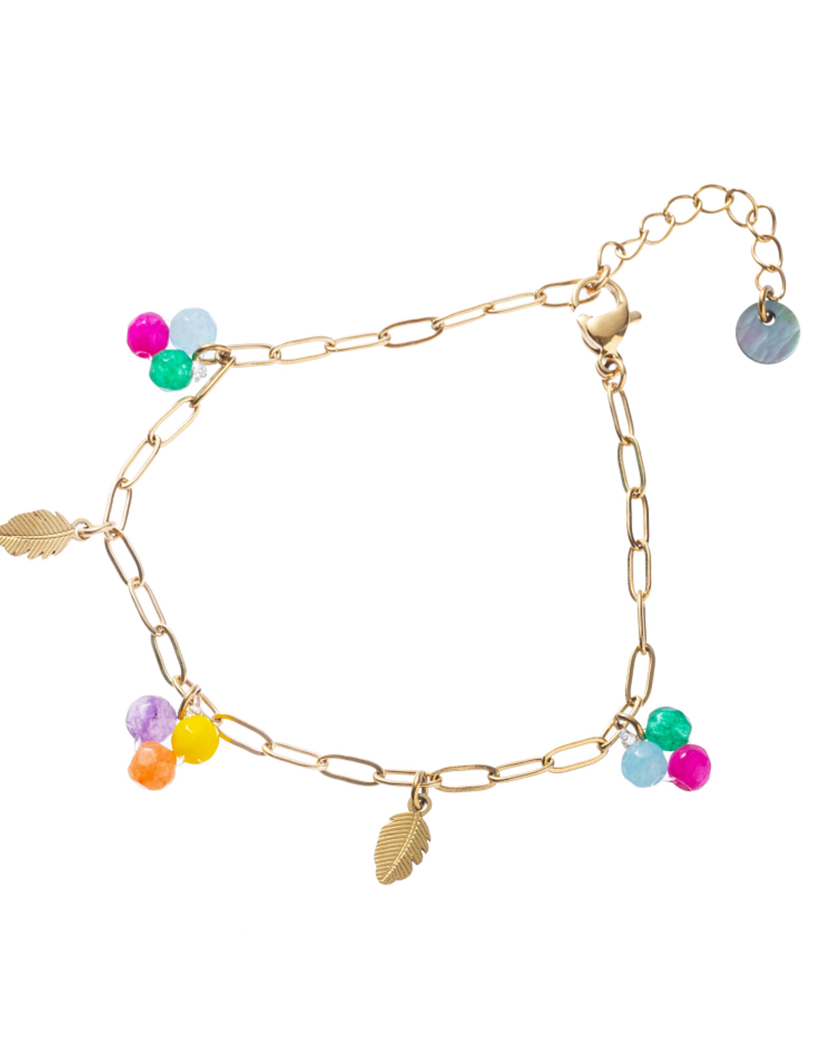 Day & Eve by Go Dutch Label Armband (B3304-2) 14k goud - Day & Eve by Go Dutch Label