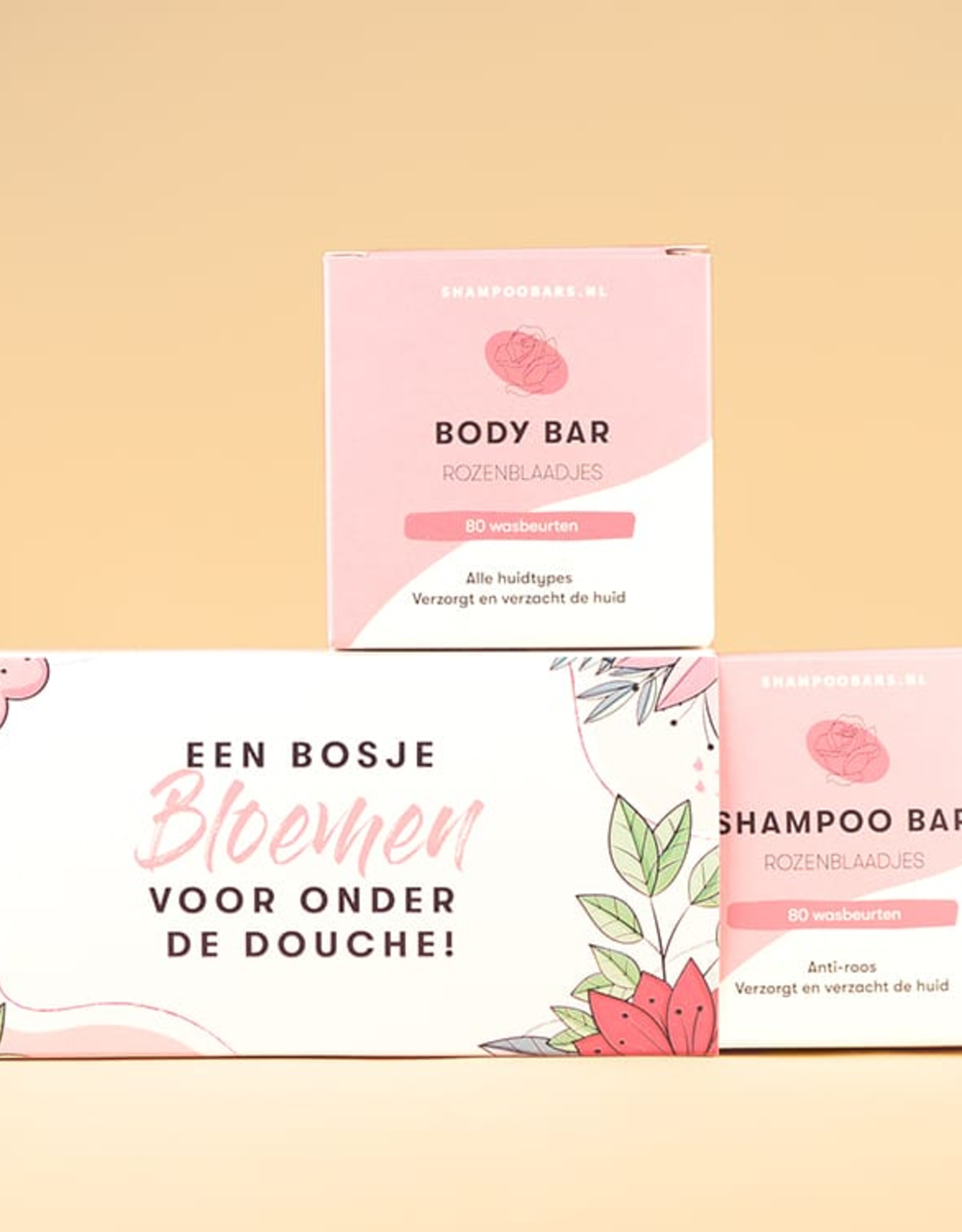 Shampoo Bars Gift Sleeve "Bosje Bloemen" - Shampoo Bars