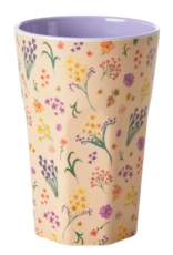 Rice Beker Groot Melamine met Wild Flower print - Rice