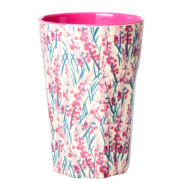 Rice Beker Groot Melamine met Floral Field print - Rice