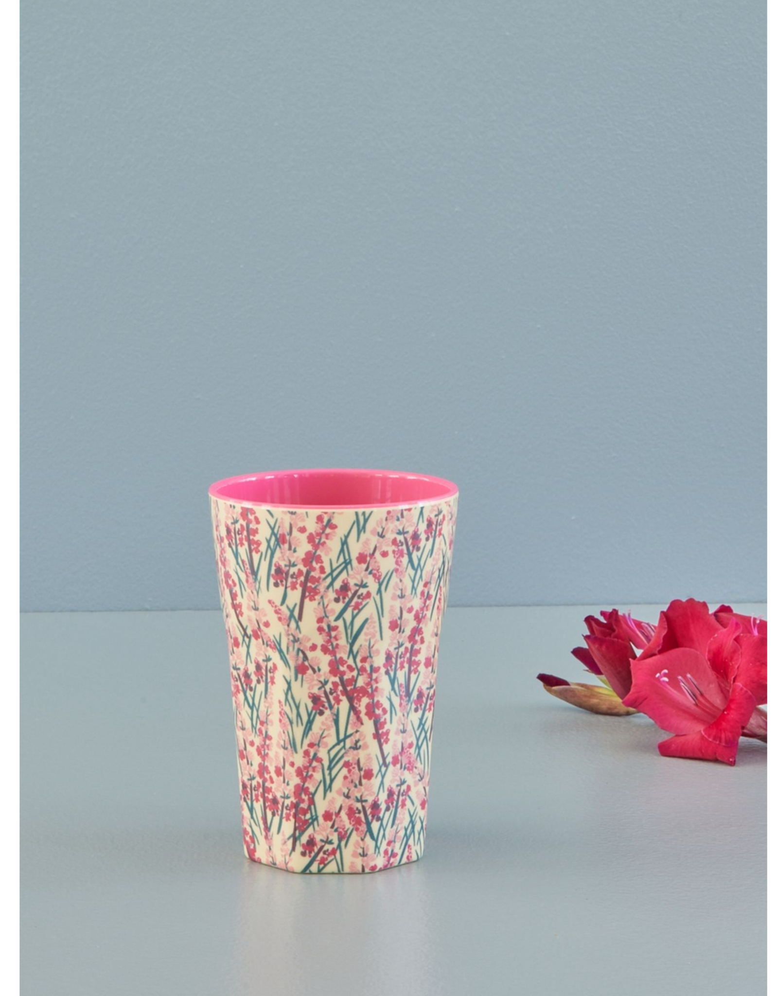 Rice Beker Groot Melamine met Floral Field print - Rice