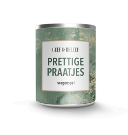 Geef & Beleef "Prettige Praatjes" Vragenspel