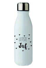 Waterfles "Liefste Juf"