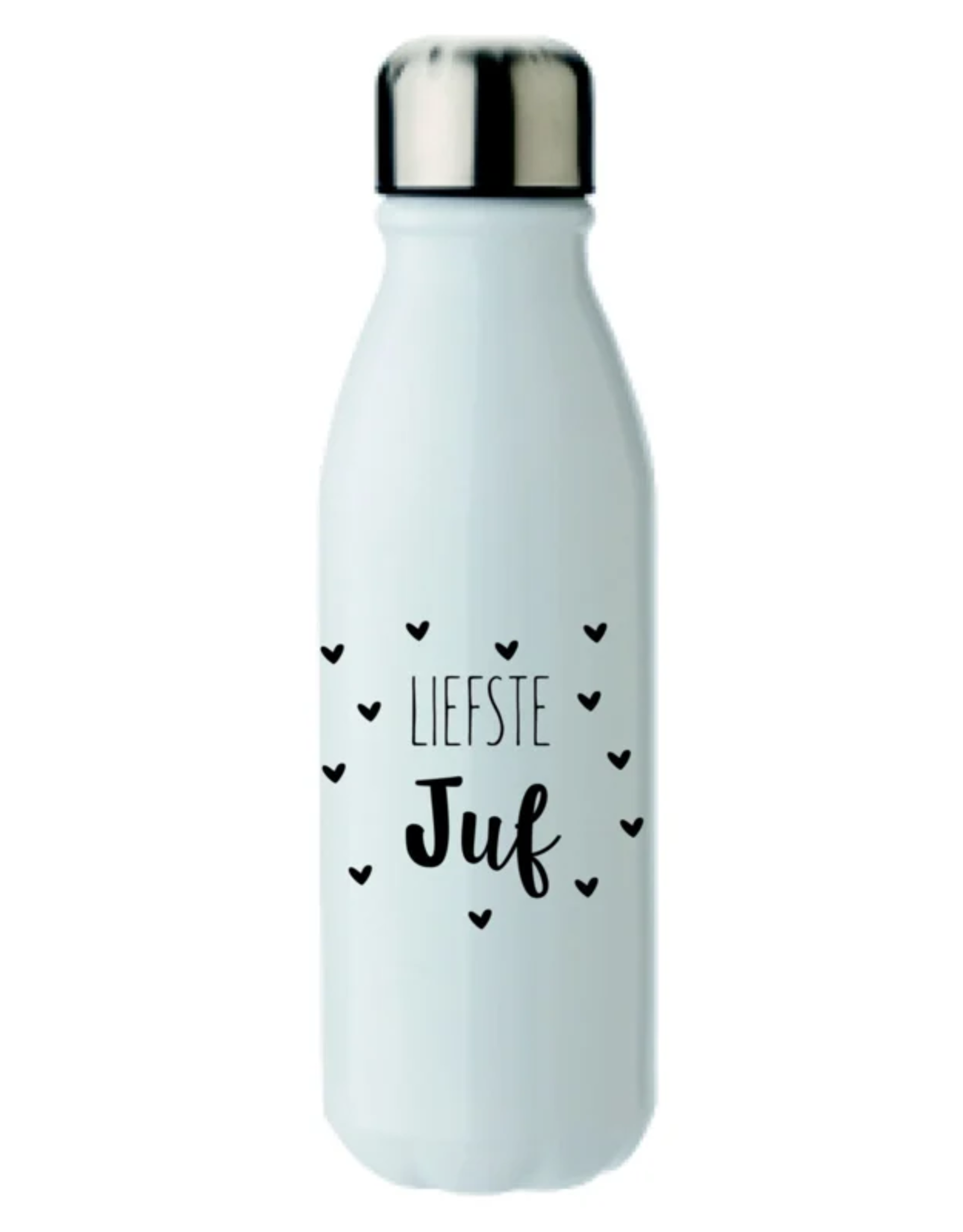 Waterfles "Liefste Juf"