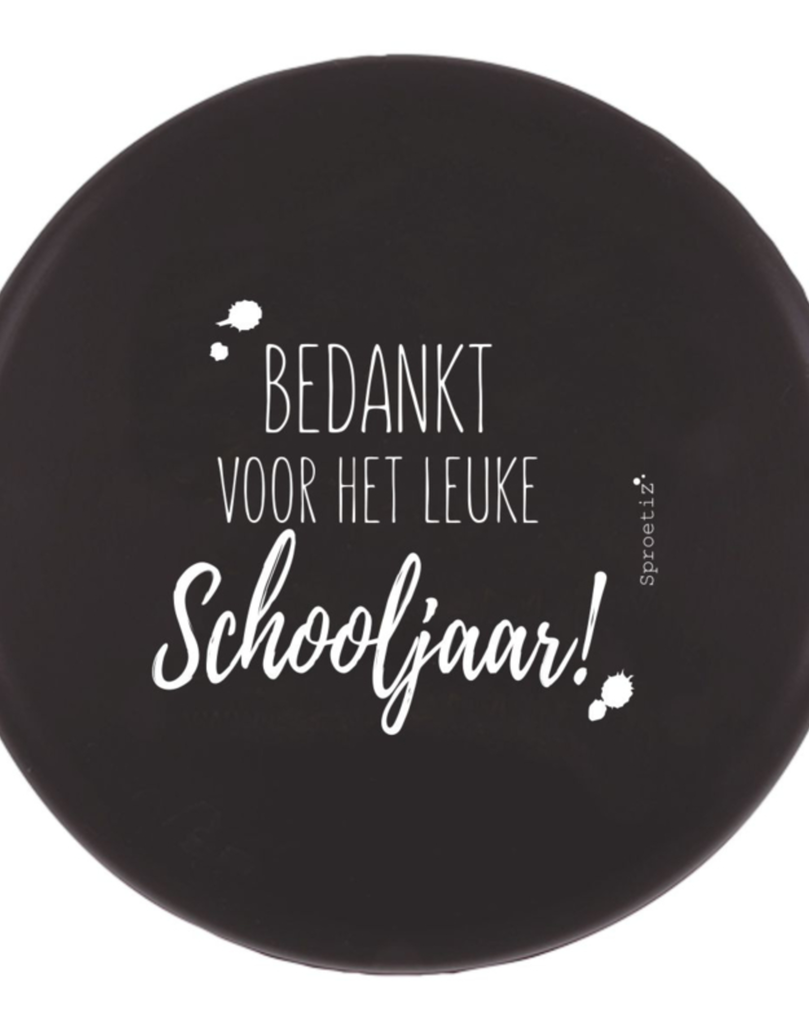 Frisbee Bedankt voor het leuke Schooljaar!