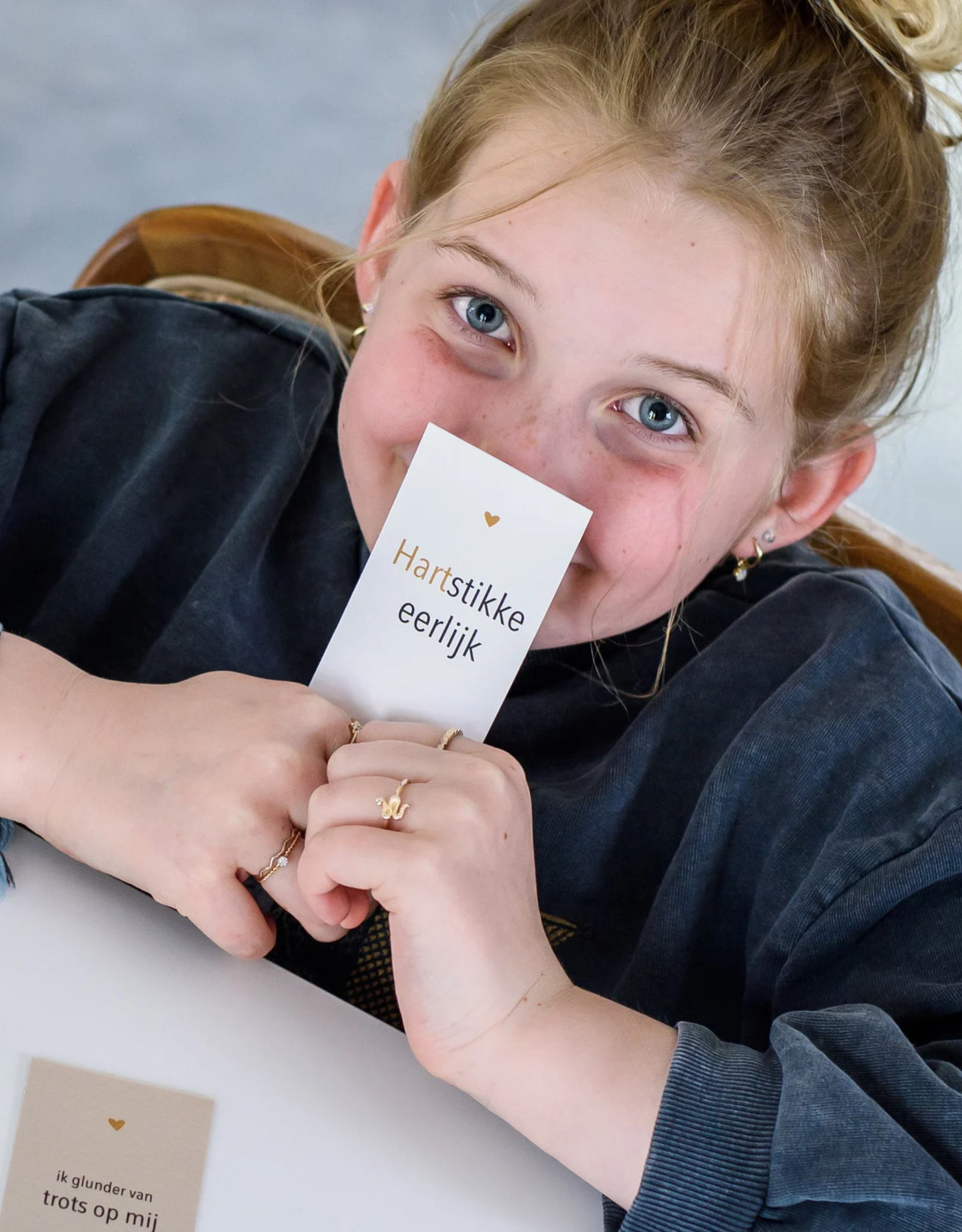 Hartstikke Eerlijk "Kinderen" - Hart Gedichtje