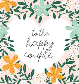 To the Happy Couple - Wenskaart Liefs