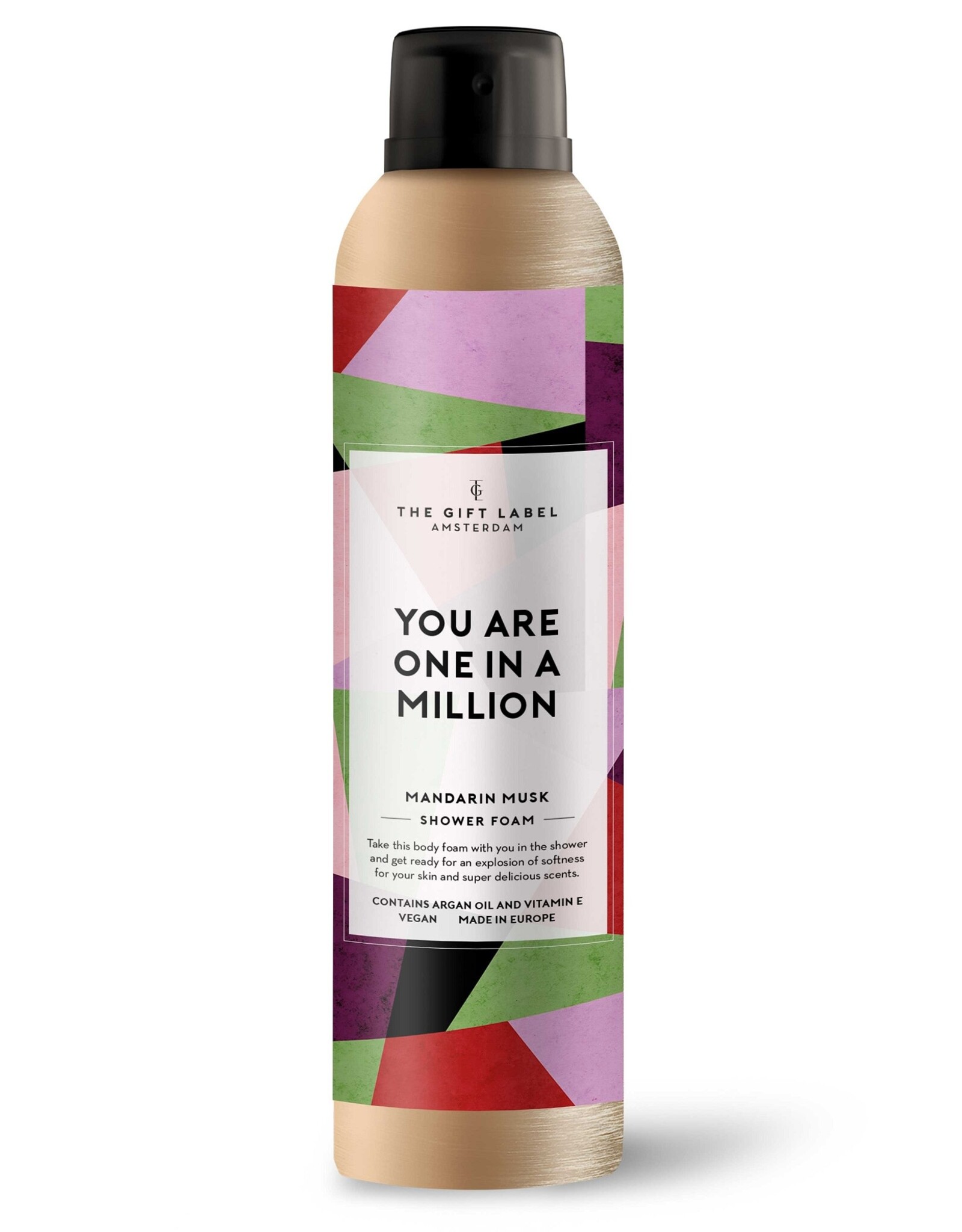 The Gift Label Shower Foam 200ml You Are One In A Million - The Gift Label