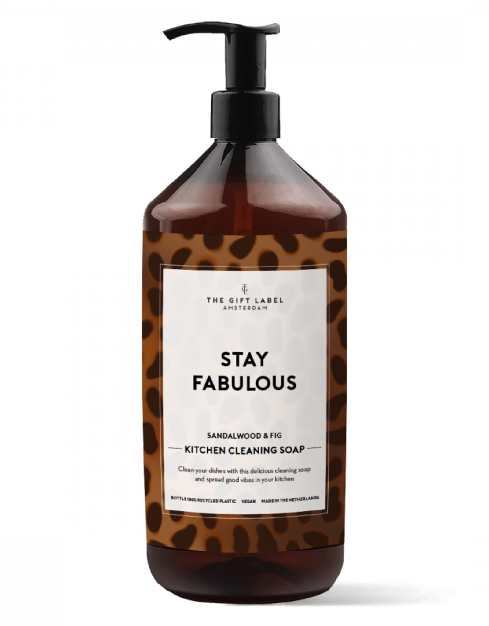 The Gift Label Afwasmiddel 1000ml Stay Fabulous - The Gift Label