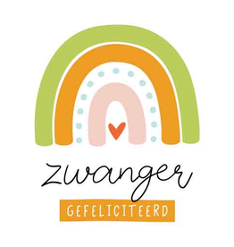 Zwanger Gefeliciteerd - Wenskaart Liefs