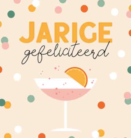 Jarige Gefeliciteerd - Wenskaart Liefs