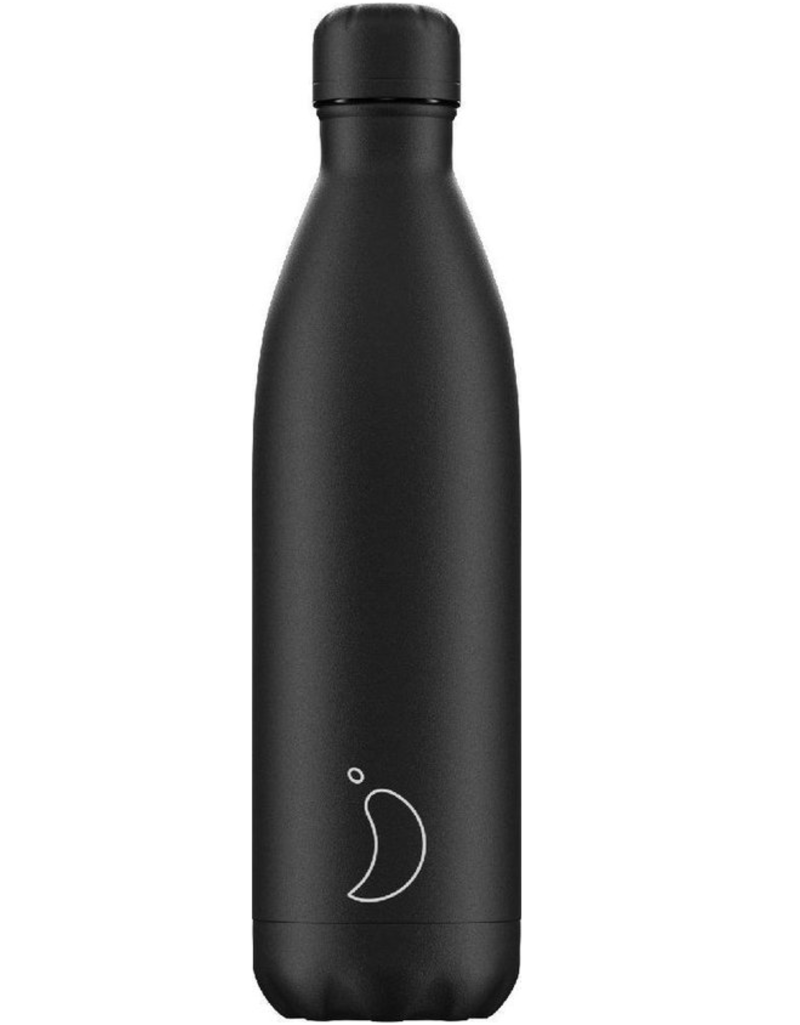 Chilly's Bottles Chilly's Bottle Black Matte 750ml - Chilly's Bottles